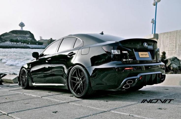 LEXUS ISF SPEEDY SATIN BLACK